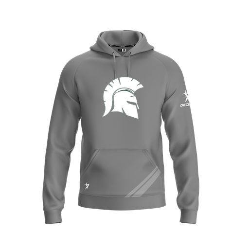 [FOLHSMGY-YXS-LOGO1] Decker Summit Hoodie (Youth XS, Gray, Logo 1)