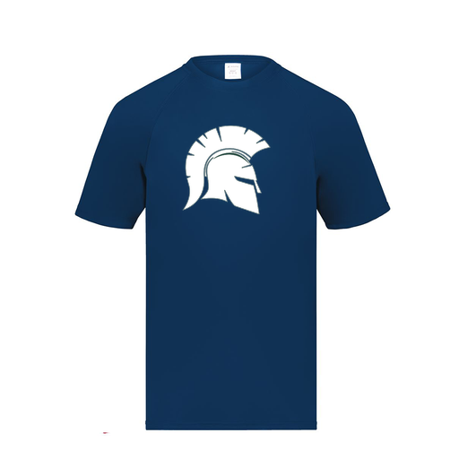 [2790.065.S-LOGO1] Men's Smooth Sport T-Shirt (Adult S, Navy, Logo 1)