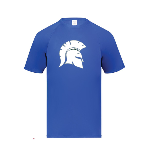 [2790.060.S-LOGO1] Men's Smooth Sport T-Shirt (Adult S, Royal, Logo 1)