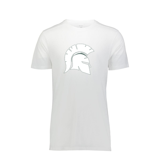 [FTSCUBWH-AS-LOGO1] Decker Men's Tri-Blend T-Shirt - Short Sleeve (Adult S, White, Logo 1)