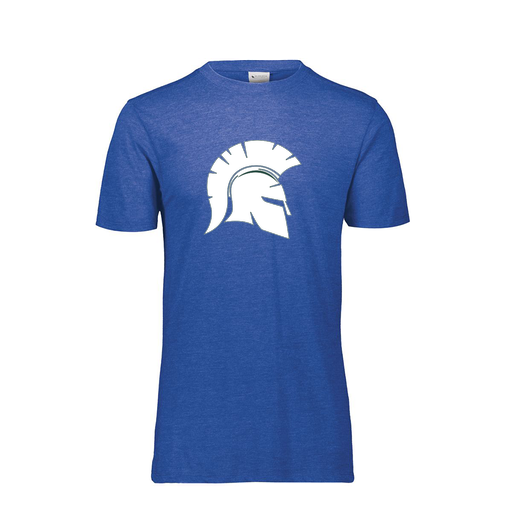 [FTSCUBNV-AS-LOGO1] Decker Men's Tri-Blend T-Shirt - Short Sleeve (Adult S, Navy, Logo 1)