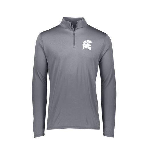 [FTLQFLGY-FAXS-LOGO1] Decker Women's Flex-Lite 1/4 Zip Shirt (Female Adult XS, Gray, Logo 1)