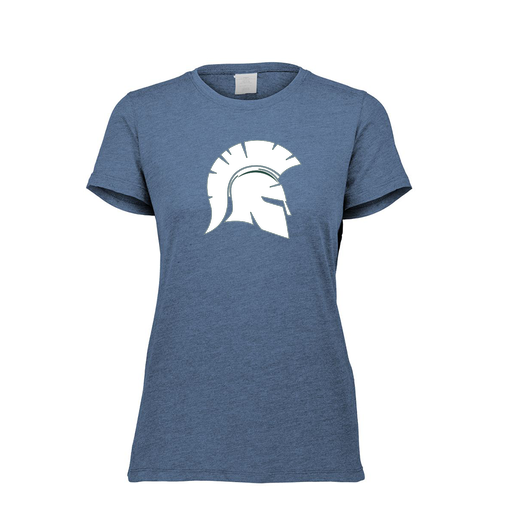 [3067.U22.XS-LOGO1] Ladies Ultra-blend T-Shirt (Female Adult XS, Navy, Logo 1)