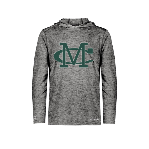 [FOLHCGBK-AS-LOGO2] Decker Men's Charge Hoodie (Adult S, Black, Logo 2)