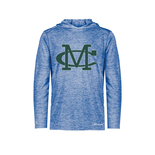 [FOLHCGRY-AS-LOGO2] Decker Men's Charge Hoodie (Adult S, Royal, Logo 2)