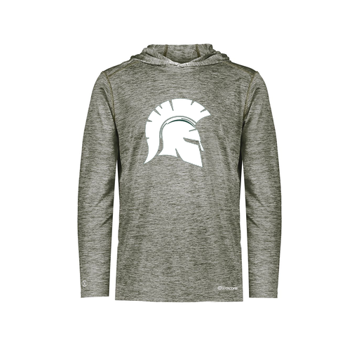 [CUS-DFW-CHGHOOD-PER-LSL-GRY-AS-LOGO1] Men's Charge Hoodie (Adult S, Gray, Logo 1)