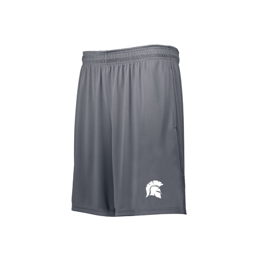 [229511.059.XS-LOGO1] Men's Swift Short (Adult XS, Gray, Logo 1)