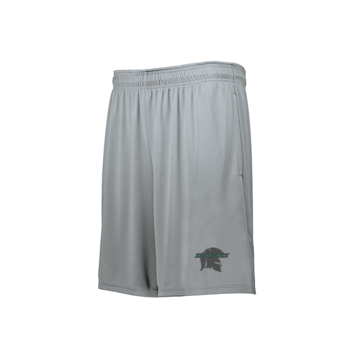 [229511.099.XS-LOGO3] Men's Swift Short (Adult XS, Silver, Logo 3)