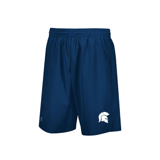 [229556.065.XS-LOGO1] Men's Weld Short (Adult XS, Navy, Logo 1)