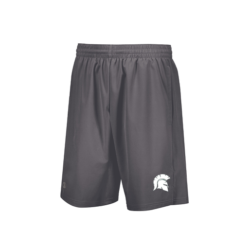 [229556.J96.XS-LOGO1] Men's Weld Short (Adult XS, Gray, Logo 1)