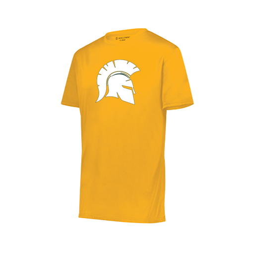 [222819.025.XXS-LOGO1] Youth Movement Dri Fit Shirt (Youth XXS, Athletic Gold, Logo 1)