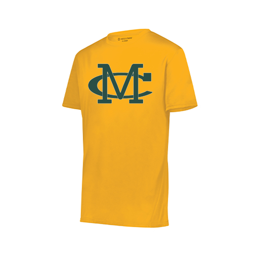 [222819.025.XXS-LOGO2] Youth Movement Dri Fit Shirt (Youth XXS, Athletic Gold, Logo 2)