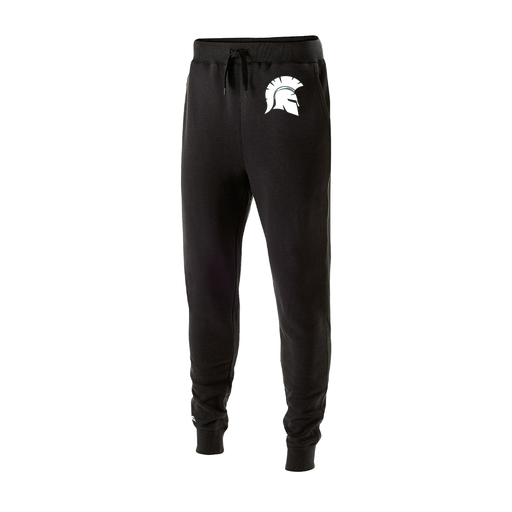 [229648.080.S-LOGO1] Youth 60/40 Fleece Jogger (Youth S, Black, Logo 1)