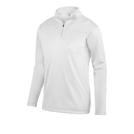 [5508.005.S-LOGO5] Youth FlexFleece 1/4 Zip (Youth S, White, Logo 5)